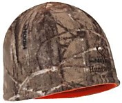 Шапка Huntworth Mens Fleece Reversible Hat (Hidd'n/Orange) двусторонняя